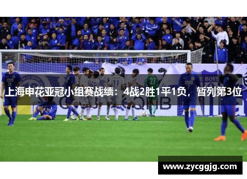 上海申花亚冠小组赛战绩：4战2胜1平1负，暂列第3位